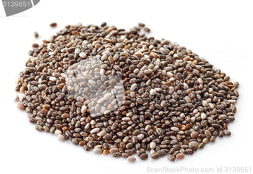 Image of heap of chia seeds