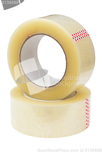 Image of Two rolls of adhesive tape.