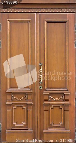 Image of Old wooden door.