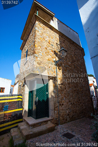 Image of Tossa de Mar, Catalonia, Spain, sample Mediterranean architectur