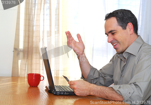 Image of Man with laptop