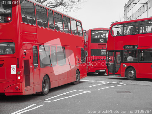 Image of Red Bus in London