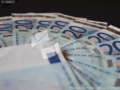 Image of Euro bank notes