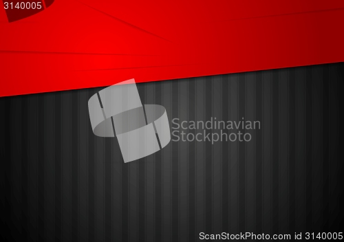 Image of Dark abstract corporate background