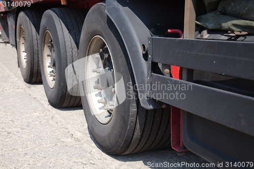 Image of Truck wheels