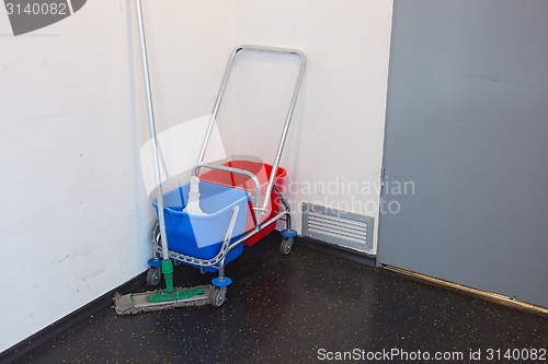 Image of Cleaning trolley