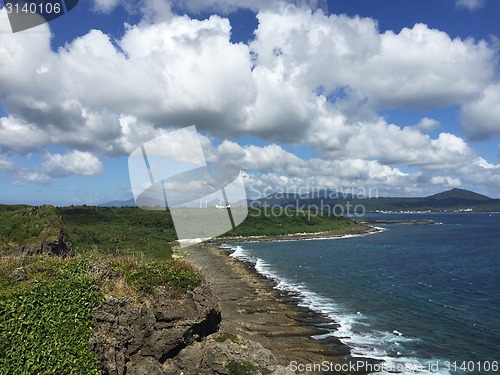 Image of Taiwan coastal line