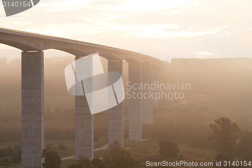 Image of Large highway viaduct ( Hungary)