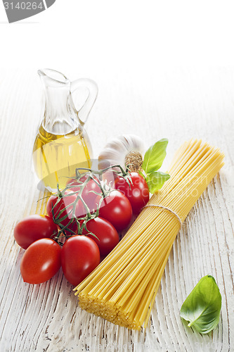 Image of Pasta ingredients