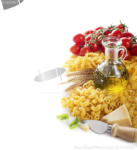 Image of Pasta ingredients