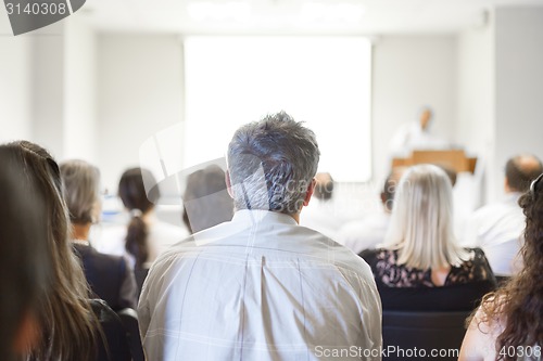 Image of Business convention and Presentation.