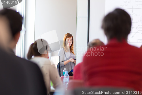 Image of Lecture at university.