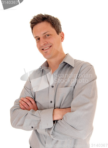 Image of Smiling young man.
