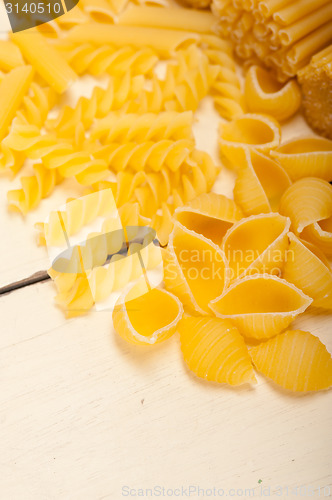 Image of bunch of Italian pasta type