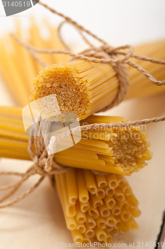 Image of bunch of Italian pasta type