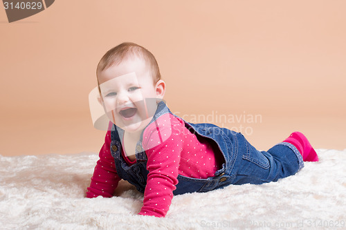 Image of smiling infant baby