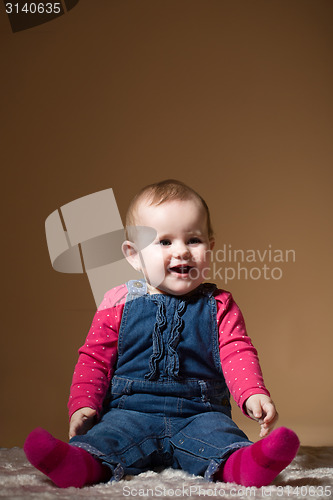 Image of smiling infant baby