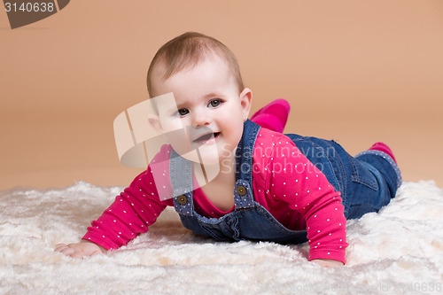 Image of smiling infant baby