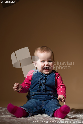 Image of smiling infant baby