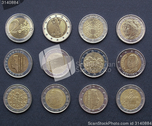 Image of Euro coins