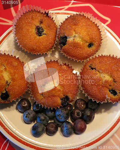 Image of Blueberry muffins