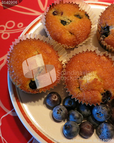 Image of Blueberry muffins