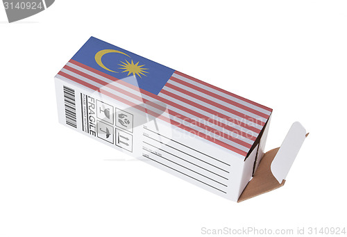 Image of Concept of export - Product of Malaysia