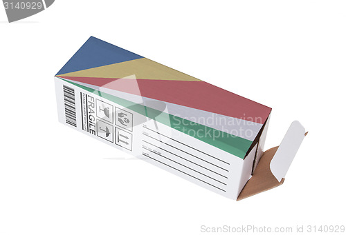 Image of Concept of export - Product of the Seychelles