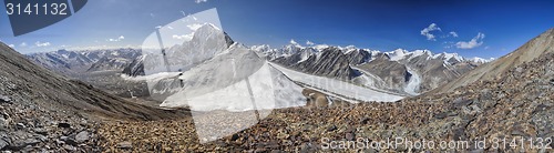 Image of Glacier in Tajikistan