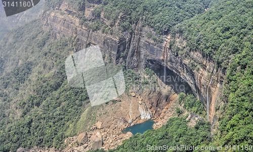 Image of Nohkalikai falls