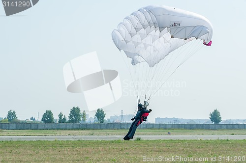 Image of Show program of paratrooper