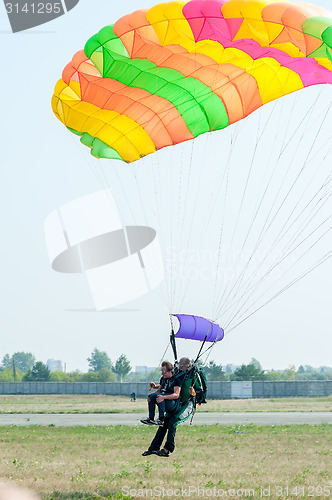 Image of Parachute jump in tandem