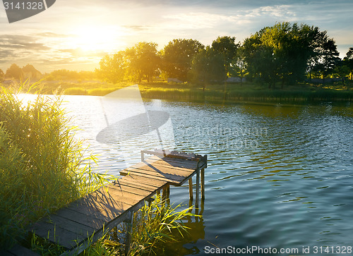 Image of Pier in evening