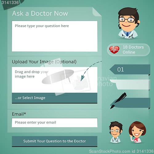 Image of Doctors Online Consultation Form