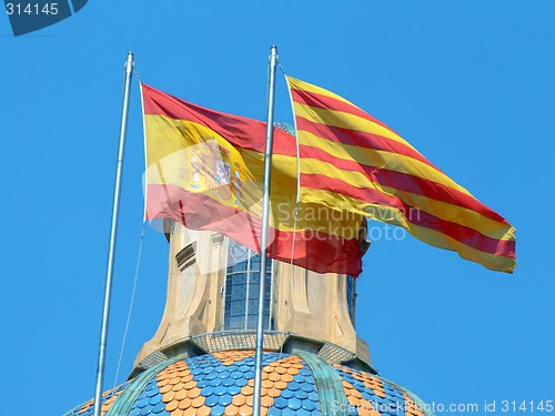 Image of Two flags