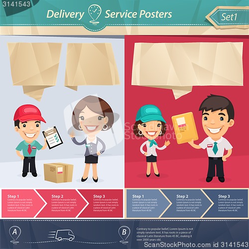 Image of Delivery Service Posters