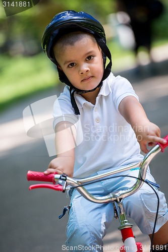 Image of grandfather and child have fun  in park