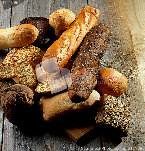 Image of Various Bread