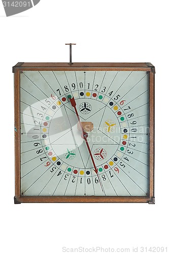 Image of Old gamble spin clock