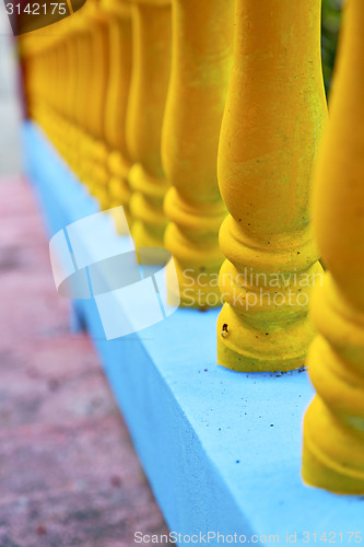 Image of   bangkok in thailand incision     temple