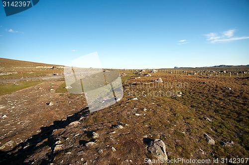 Image of Mountain plateau Valdresflye, Jotunheimen, Norway