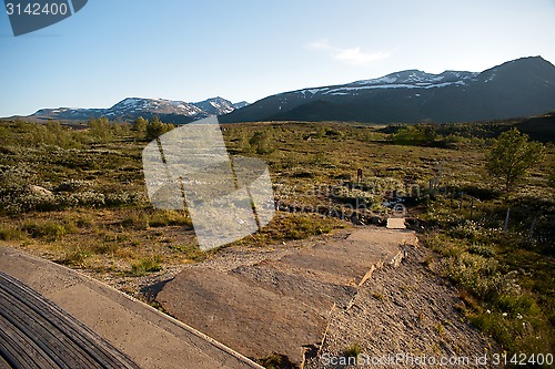 Image of Mountain plateau Valdresflye, Jotunheimen, Norway