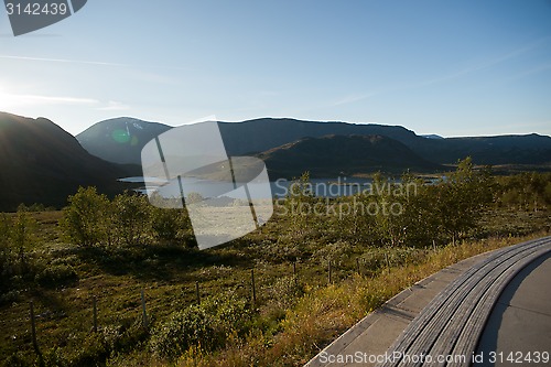 Image of Mountain plateau Valdresflye, Jotunheimen, Norway