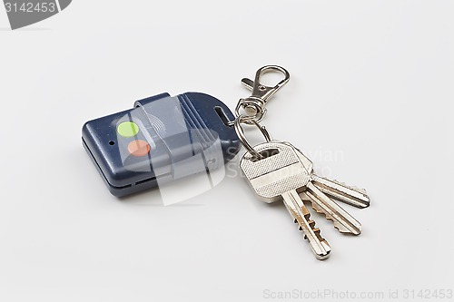 Image of Remote control with keys