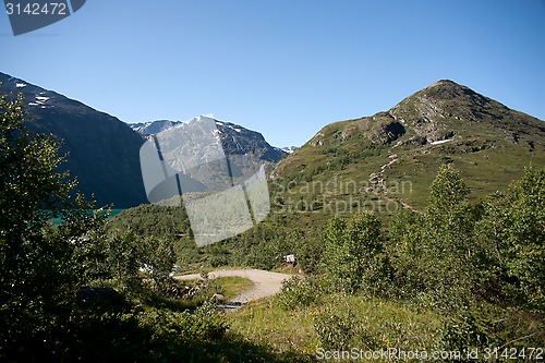 Image of Besseggen Ridge in Jotunheimen National Park, Norway