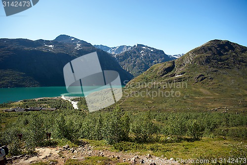 Image of Besseggen Ridge in Jotunheimen National Park, Norway