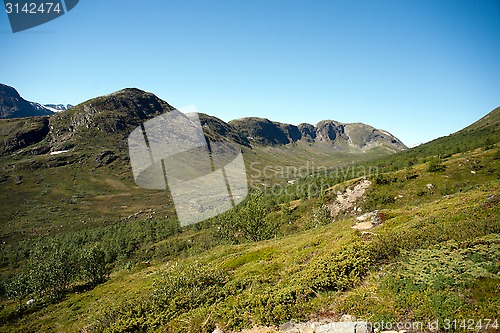 Image of Besseggen Ridge in Jotunheimen National Park, Norway