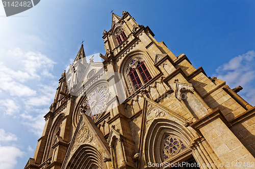 Image of Shishi Sacred Heart Cathedral in Guangzhou China.