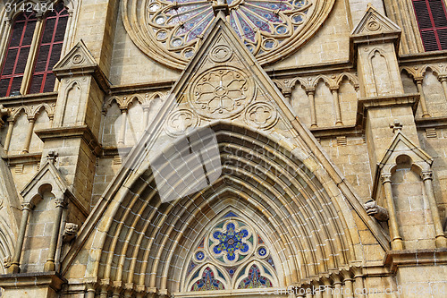 Image of Shishi Sacred Heart Cathedral in Guangzhou China.