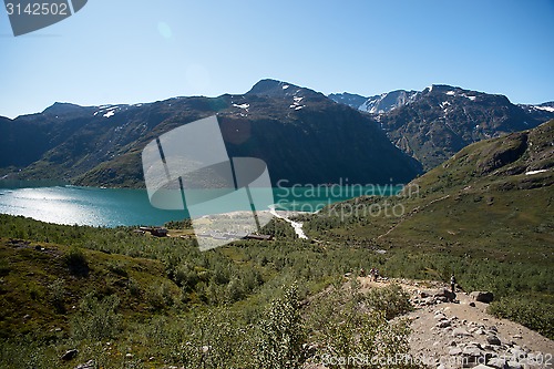 Image of Besseggen Ridge in Jotunheimen National Park, Norway